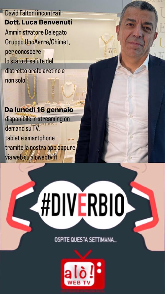 Luca Benvenuti AD UnoAerre Chimet Al TV